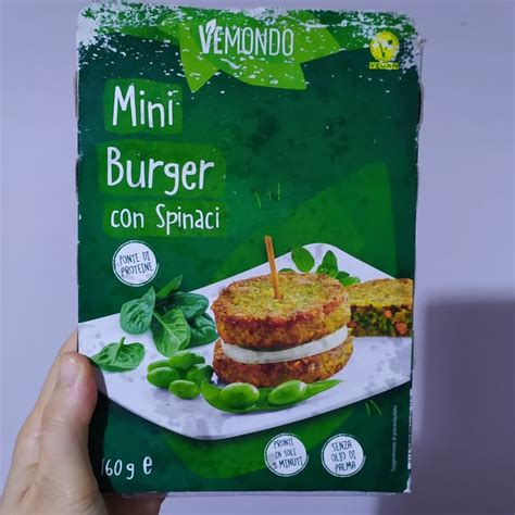 Vemondo Mini Burger Agli Spinaci Review Abillion