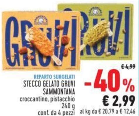 Sammontana Steco Gelato Gruvi 240 G Conf Da 4 Pezzi Offerta Di Conad