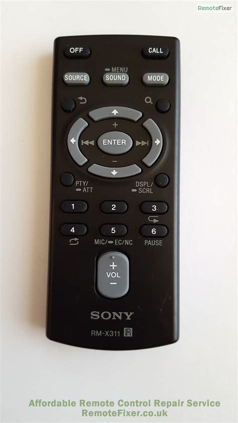Sony Rm X311 Remote Control Repair