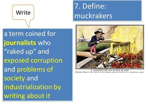 Topic 2-muckrakers