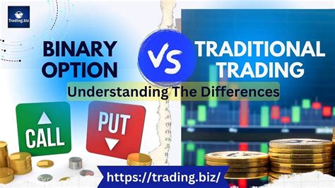 Binary Options Vs Traditional Trading Understanding The Differences