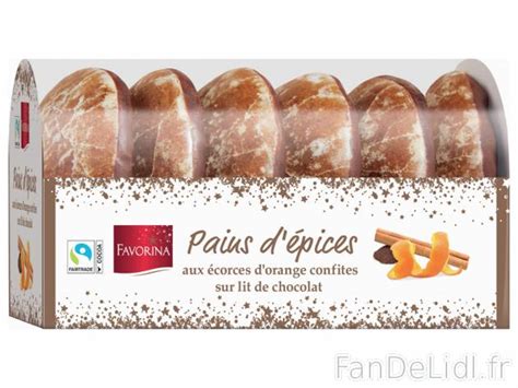 Pains dépices au chocolat Produits alimentaires Fan de Lidl FR