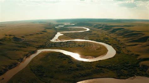 River Turns. Sunset at the Javari River Stock Photo - Image of cloudscape, angle: 175943410