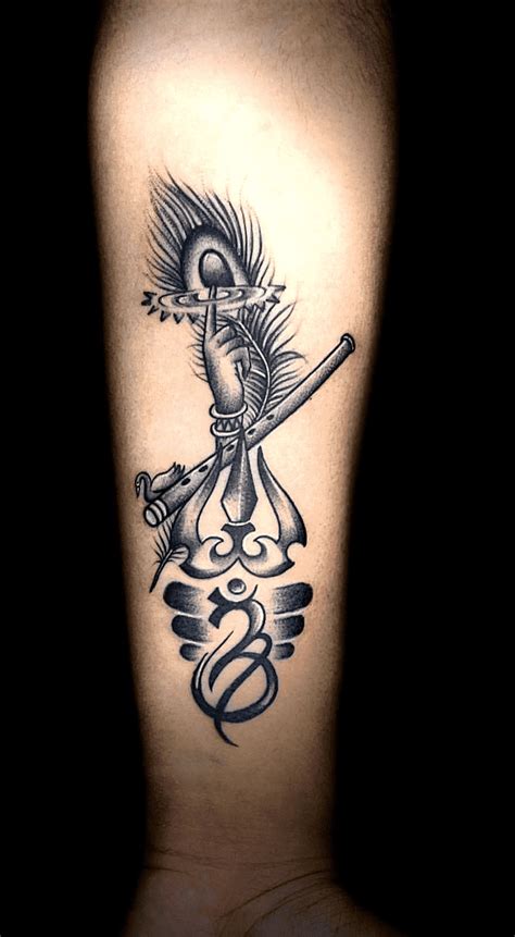 Lord Krishna Tattoo Design Ideas Images