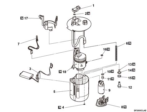 Fuel Pump Module Disassembly And Assembly