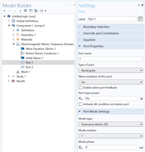 Modeling Waveguides That Support Multiple Modes Comsol Blog