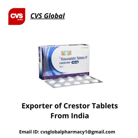 Crestor Tablet Rosuvastatin Astrazeneca 30 Tablets At Rs 620stripe