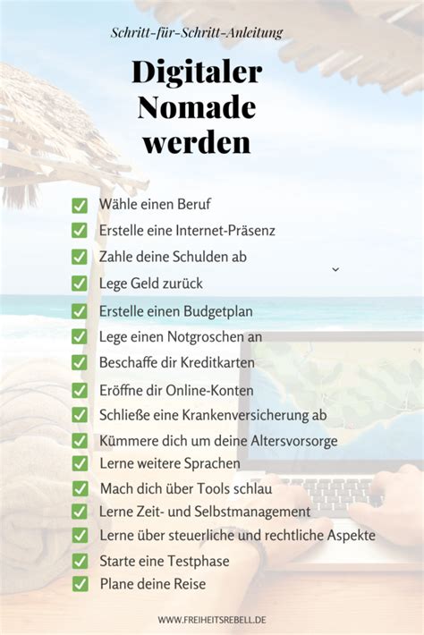 Digitaler Nomade Werden So Klappts