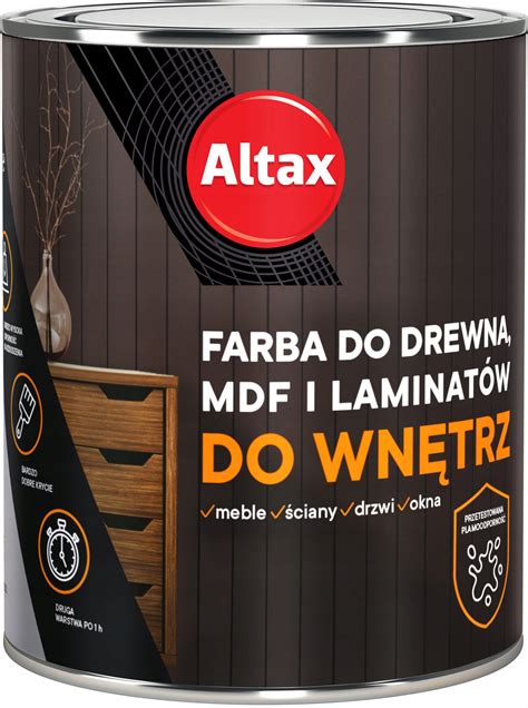 Altax Farba Renowacyjna Do Drewna L Antracyt