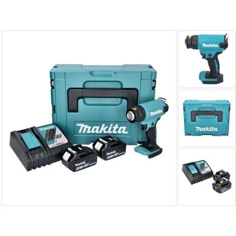 Makita Dhg Rtj Pistolet Air Chaud Sans Fil C V X