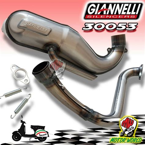 MARMITTA AUSPUFF GIANNELLI VINTAGE SERIE PROMA PIAGGIO VESPA SPECIAL 50