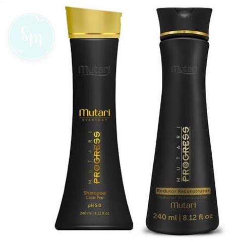 Kit Progressiva Sem Formol Shampoo Progress Mutari Progressiva