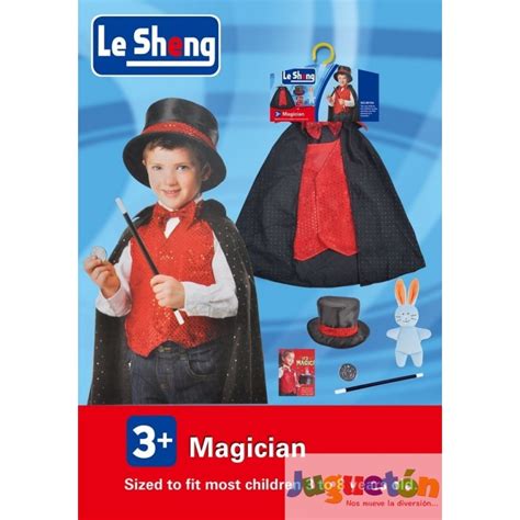 disfraz custume cosplay mago ilucionista magia infantil niño nina