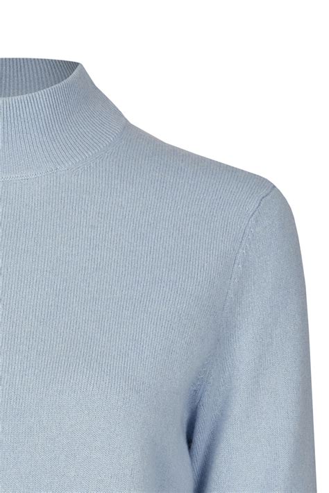 Luisa Di Carpi Damen Cashmere Pullover Mit Stehkragen Cj Schmidt