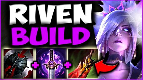 My Favorite Riven Build To Carry Games 1v3 With Ease S10 Riven Gameplay Season 10 Riven