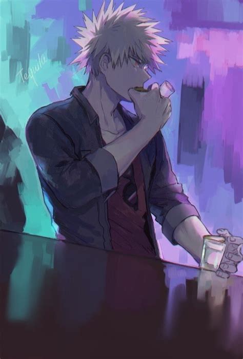 Bad Boy Bakugou X Reader 💥💥 Anime çiftleri çizimler Çizimler Çift çizimleri