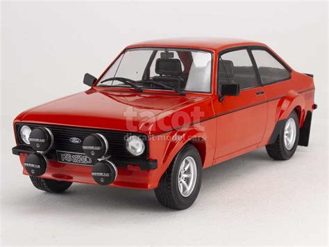 Ford Escort MKII RS Mexico 1977 IXO 1 18 Autos Miniatures Tacot