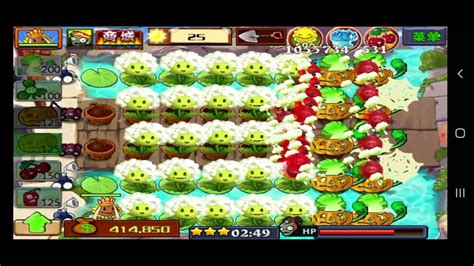 Plants Vs Zombies Endless Edition 149 Dandelion Bonk Choy Vs Spider