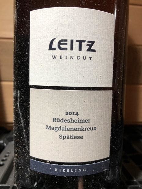 Weingut Josef Leitz R Desheimer Magdalenenkreuz Riesling Sp Tlese