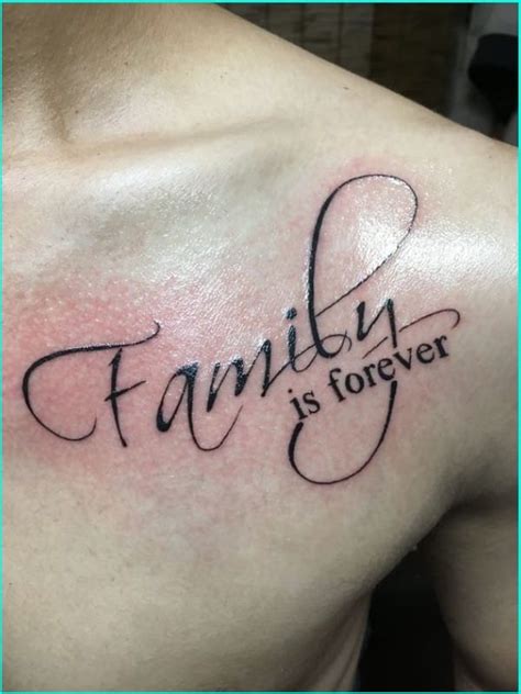 Family Is Forever Quotes Tattoos