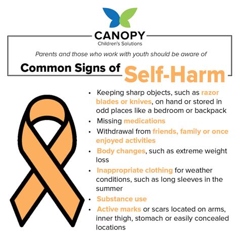 See My Pain: When Teens Self-Harm - Canopy Children's Solutions