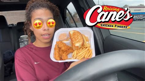 Raising Canes Crispy Chicken Tenders Youtube