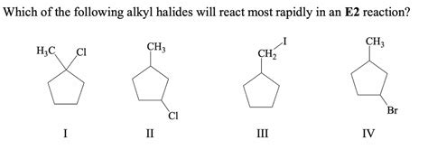 Answered Which Of The Following Alkyl Halides Bartleby