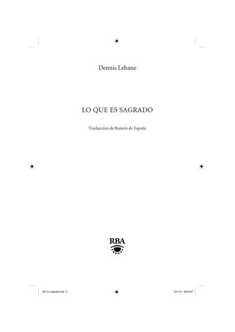 PDF Lo Que Es Sagrado Quelibroleo Comquelibroleo Archivos