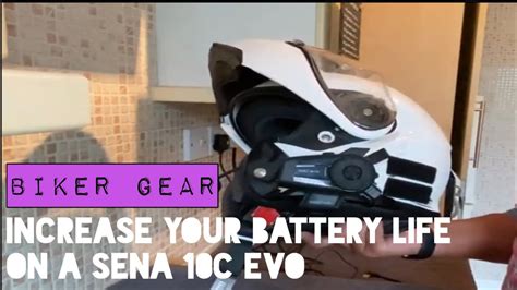 How To Increase Your Sena C Evo Recording Battery Life From Hours