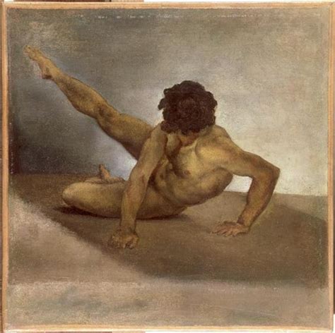 Naked Man Reversed On The Ground C Theodore Gericault Wikiart Org