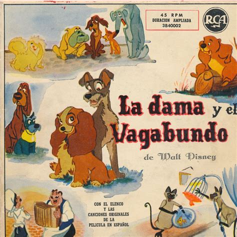 La Dama Y El Vagabundo De Walt Disney 1958 Cuentos Infantiles De Los Años 50 60 Y 70