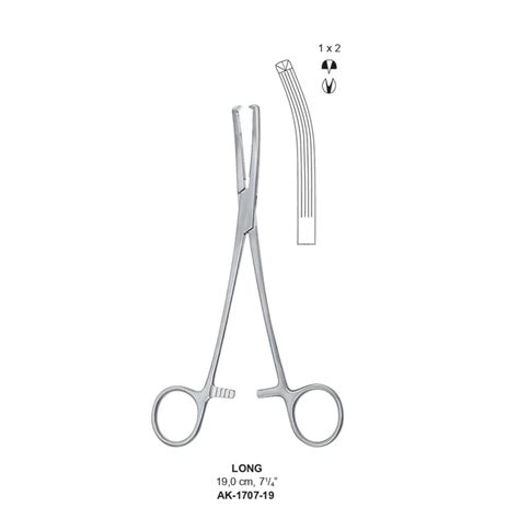 Long Hysterectomy Forcep Akhyar Surgical