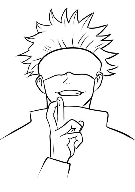 Desenhos Para Colorir De Jujutsu Kaisen