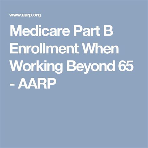 Still Working At When Do You Sign Up For Medicare Medicare Aarp