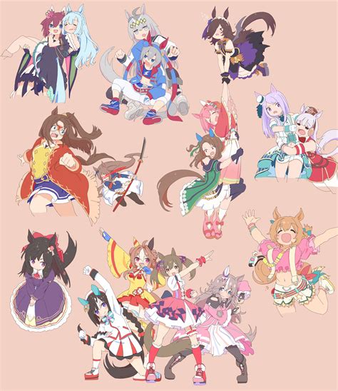 Rice Shower Mejiro Mcqueen Gold Ship Oguri Cap Tamamo Cross And 16