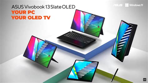 El Nuevo Asus Vivobook 13 Slate OLED Es Una Tableta Y Una Computadora