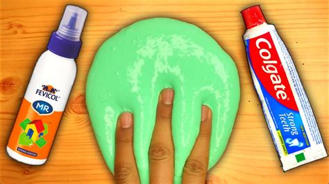 Fevicol And Colgate Toothpaste Slime👅🎧 How To Make Slime With Fevicol And