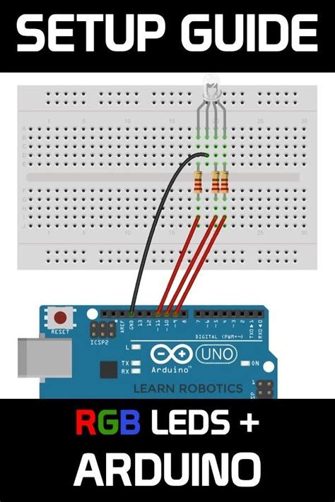 Program Rgb Leds With Arduino Learn Robotics Arduino Arduino Projects Learn Robotics