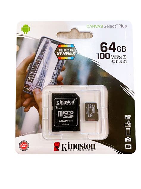 ของแท้ 100 Kingston Memory Card คิงส์ตัน เมมโมรี่การ์ด Micro Sd Sdhc 64 Gb Class 10 ประกันตลอด