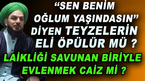 4188 SEN BENİM OĞLUM YAŞINDASIN DİYEN YAŞLILARA NASIL DAVRANMALIYIZ