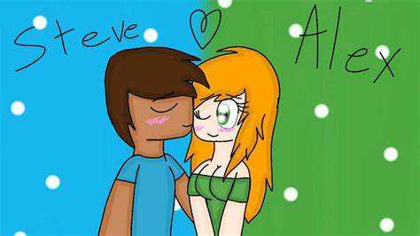 Minecraft Steve X Alex By Musicalartninja On Deviantart