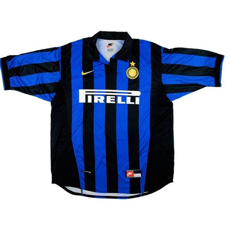 Inter Milan Home Retro Jersey 1998-99 | Best Soccer Jerseys