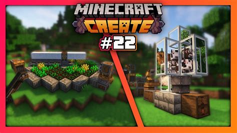 Ultimative Kuhfarm F R Unendlich Essen Minecraft Create Youtube