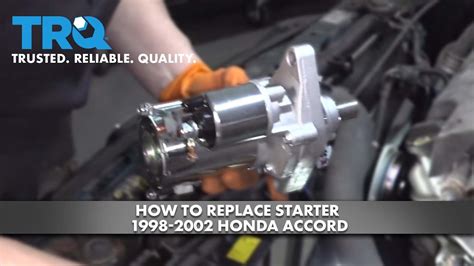 How To Replace Starter On 94 Honda Accord Easy Way To Replac