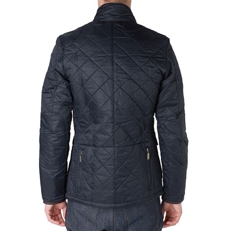 Barbour Beacon Sports Quilt Jacket Navy End Us