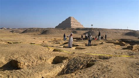 Egypt Excavation Unveils New Ancient Tombs Sarcophagus Amulets Near