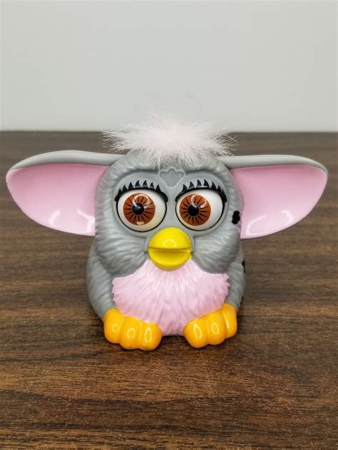 Vintage 1998 Mcdonalds Furby Original Furbies Happy Meal Toy Etsy