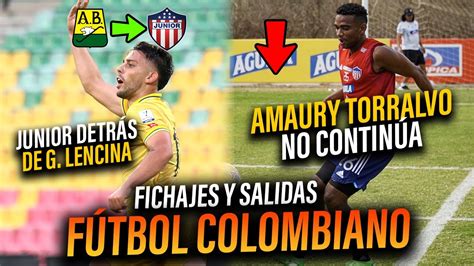 Junior Quiere A Gonzalo Lencina Amaury Torralvo No Contin A