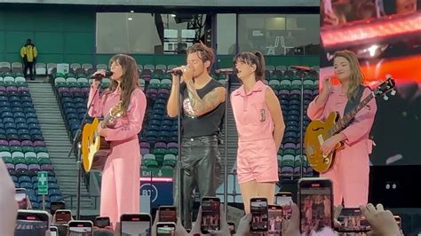 Harry Styles Matilda Live At Murrayfield Stadium Edinburgh Love On Tour 2023 Youtube