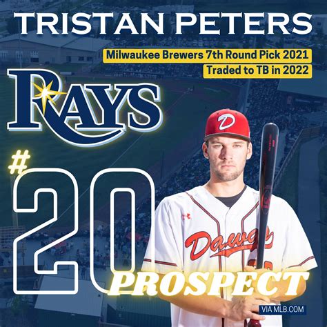 Canadian Tristan Peters Invited To Rays Mlb Camp Cooperstowners In